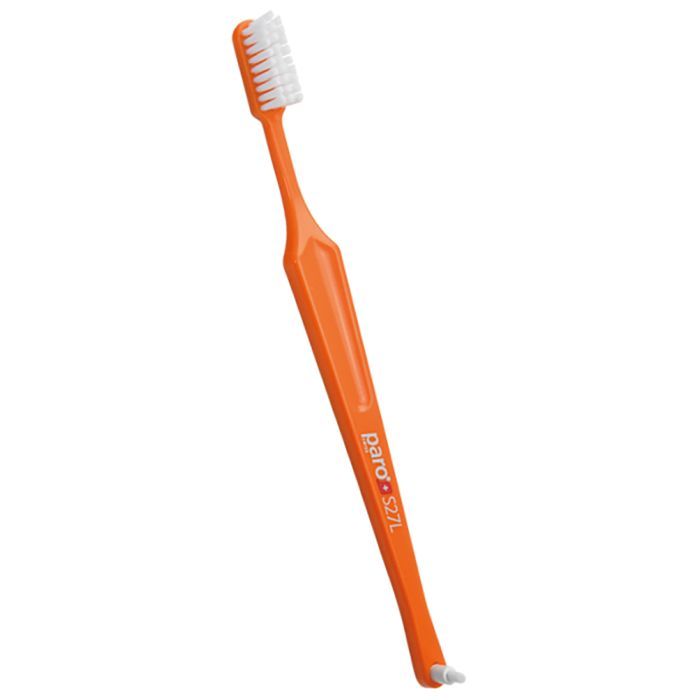 Зубна щітка Paro Swiss S27L м'яка помаранчева (7610458007396-orange)