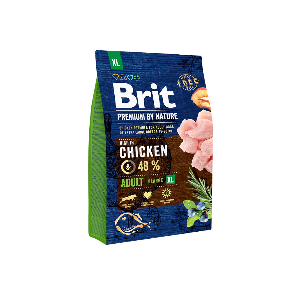 Сухий корм для собак Brit Premium Dog Adult XL 15 кг (8595602526529)