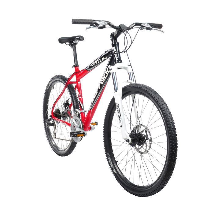 Велосипед Corrado Fortun 26" рама-21" Al Black/Red (0311-К-21) зображення 7