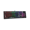 Клавіатура Xtrike ME GK-980 6 colors-LED Mechanical Red Switch USB Black (GK-980) зображення 3