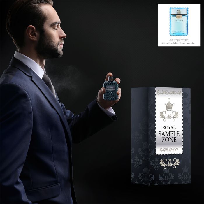 Парфюмированная вода Royal SZ SZ1706 альтернатива Versace Man Eau Fraiche 50 мл (489315741432) изображение 2