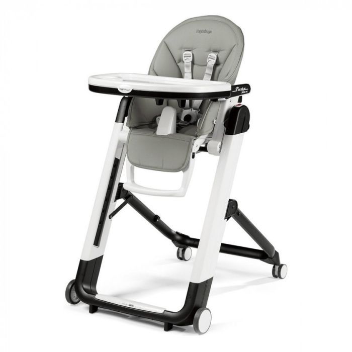 Стульчик для кормления Peg-Perego Tatamia Follow Me Ice, серый (IH02000001BL73)