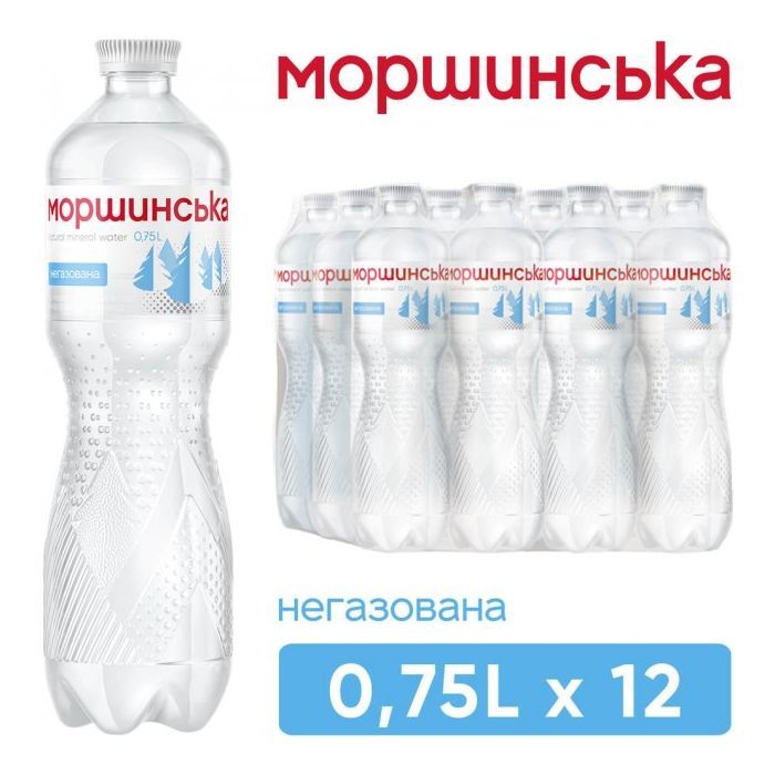 Мінеральна вода Моршинська 0.75 н/газ пет (4820017000543)