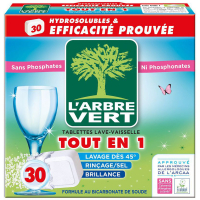 Таблетки для посудомийних машин L'Arbre Vert 30 шт. (3450601028458)