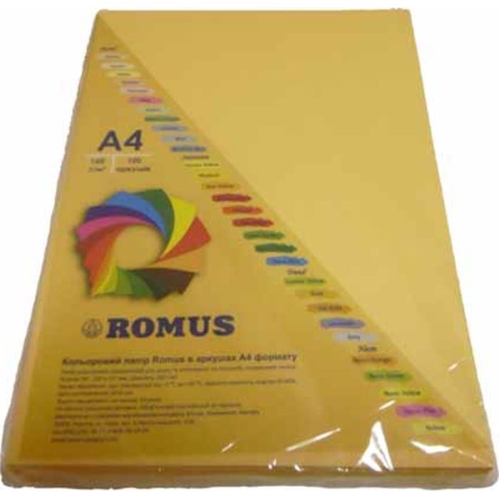 Бумага Romus A4 80 г/м2 100sh Golden (R50751)