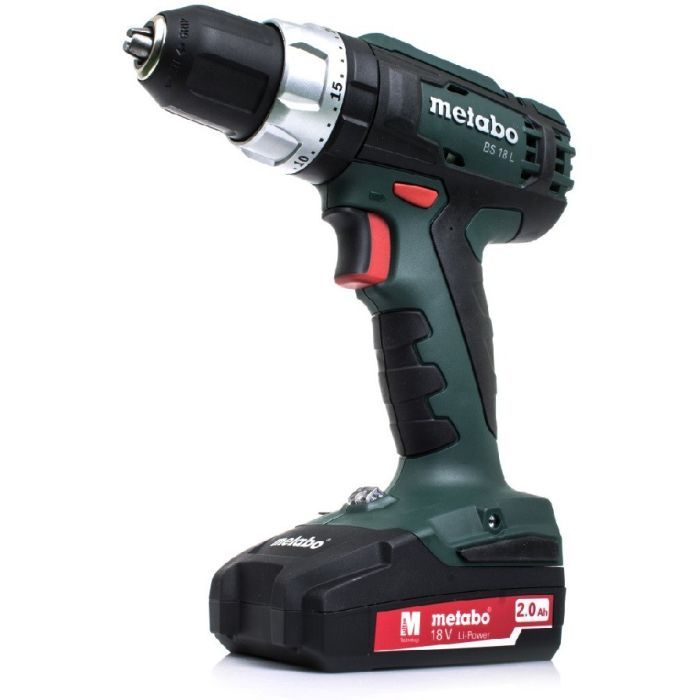 Шуруповерт Metabo BS18L, 18V 2x2Aг, metaBOX (602321500) изображение 3