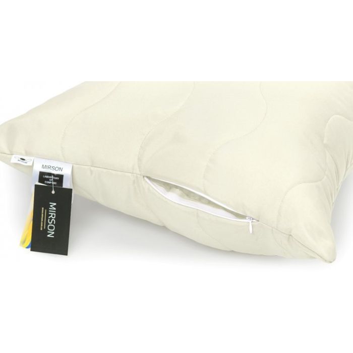 Ковдра MirSon Набір бавовняний №1707 Eco Light Creamy Ковдра 155х215 + под (2200002656368) зображення 6