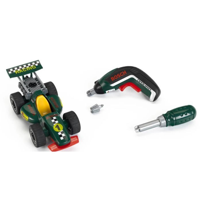 Ігровий набір Bosch Ящик з інструментами Grand Prix, шурупокрут Ixolino II (8395) зображення 3