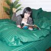 Постільна білизна MirSon SatinStripe 30-0017Green 143х210 Сімейний (2200005254110) зображення 7