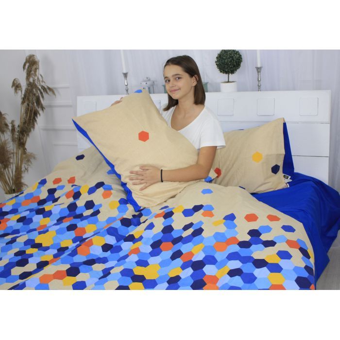 Постільна білизна MirSon Бязь 17-0520 Duende beige Односпальний (2200003653489) зображення 4