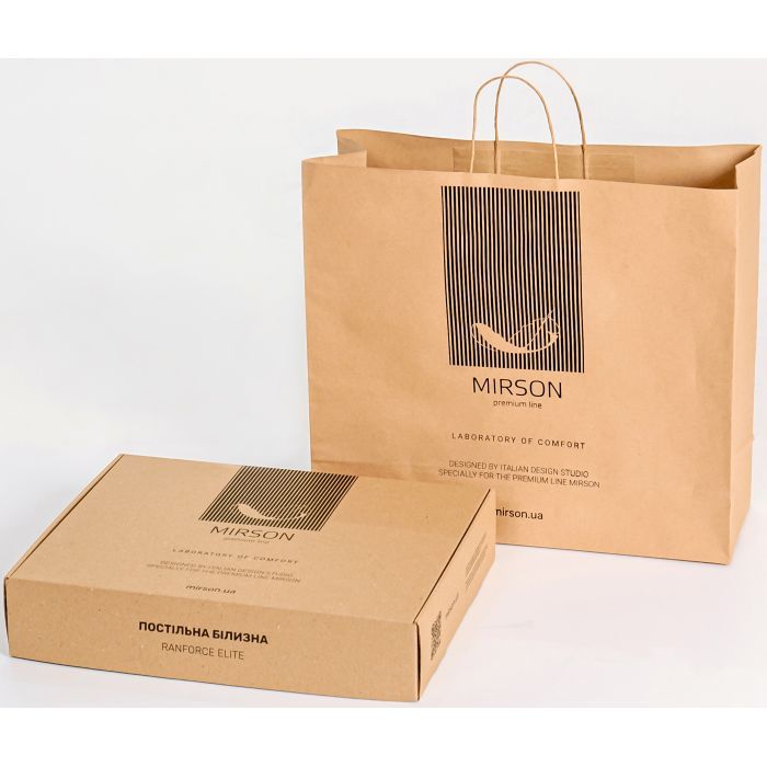 Постільна білизна MirSon Бязь Ranforce Elite 20-0005 Ornella 143х210 (2200004667737) зображення 11