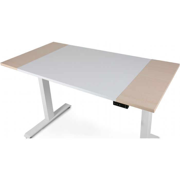 Комп'ютерний стіл Barsky User white/wood 1200*600 (VRU_el-02) зображення 10