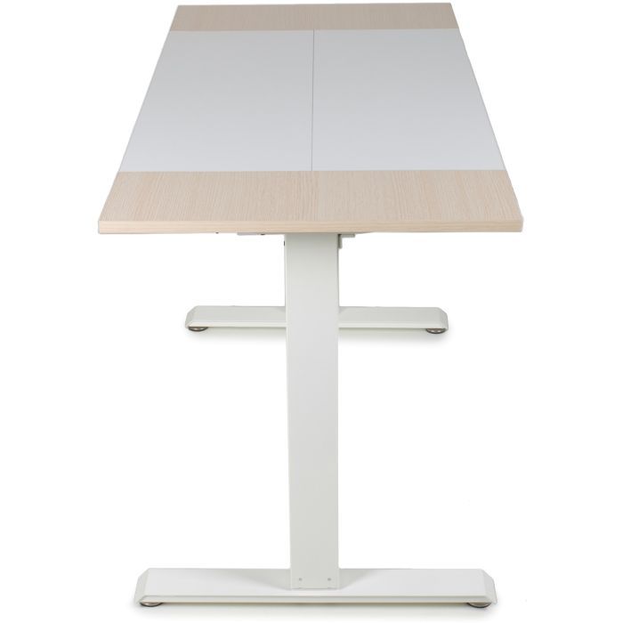 Комп'ютерний стіл Barsky User white/wood 1200*600 (VRU_el-02) зображення 4