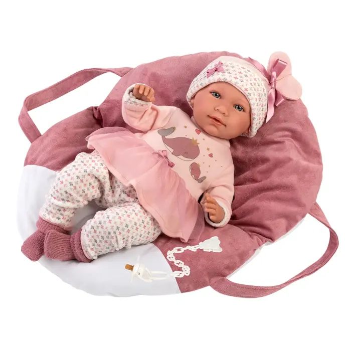 Кукла Llorens Mimi Llorona Porta Bebe, 40 см (74014) изображение 2