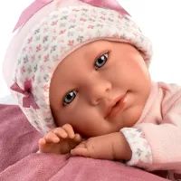 Кукла Llorens Mimi Llorona Porta Bebe, 40 см (74014) изображение 3