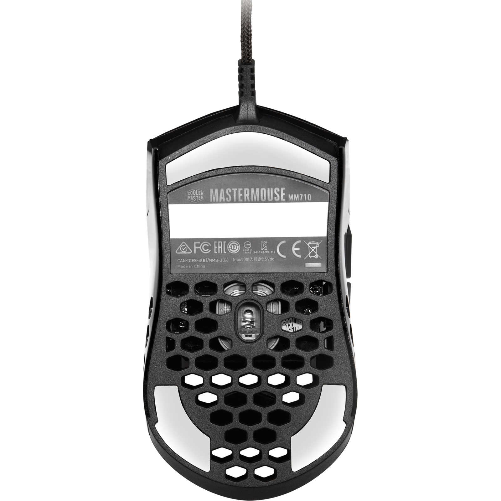 Мишка CoolerMaster MM710 USB Glossy Black (MM-710-KKOL2) зображення 6