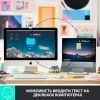 Клавиатура Logitech MX Keys Mini Wireless Illuminated UA Rose (920-010500) изображение 5