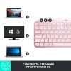 Клавиатура Logitech MX Keys Mini Wireless Illuminated UA Rose (920-010500) изображение 7