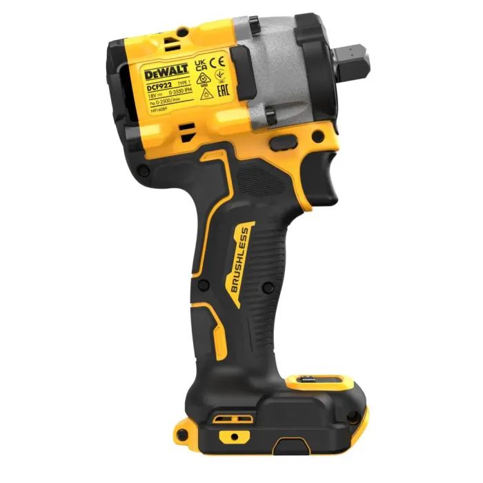 Гайковерт DeWALT 18 В XR Li-lon,406 Нм, TSTAK (без АКБ и ЗУ) (DCF922NT) изображение 5