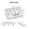 Варочна поверхня Minola MGM 61404 I зображення 10