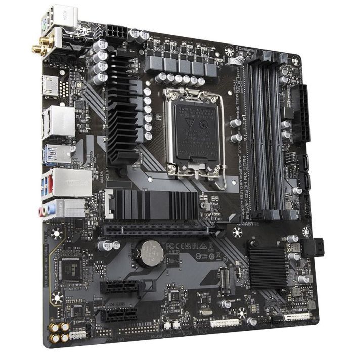 Материнська плата GIGABYTE B760M DS3H AX DDR4 зображення 3