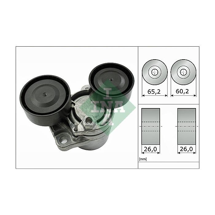 Натягувач ременя з роликом INA 534 0505 10