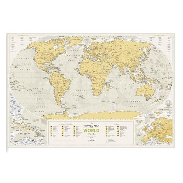 Скретч карта 1DEA.me Travel Map Geography World (13029)