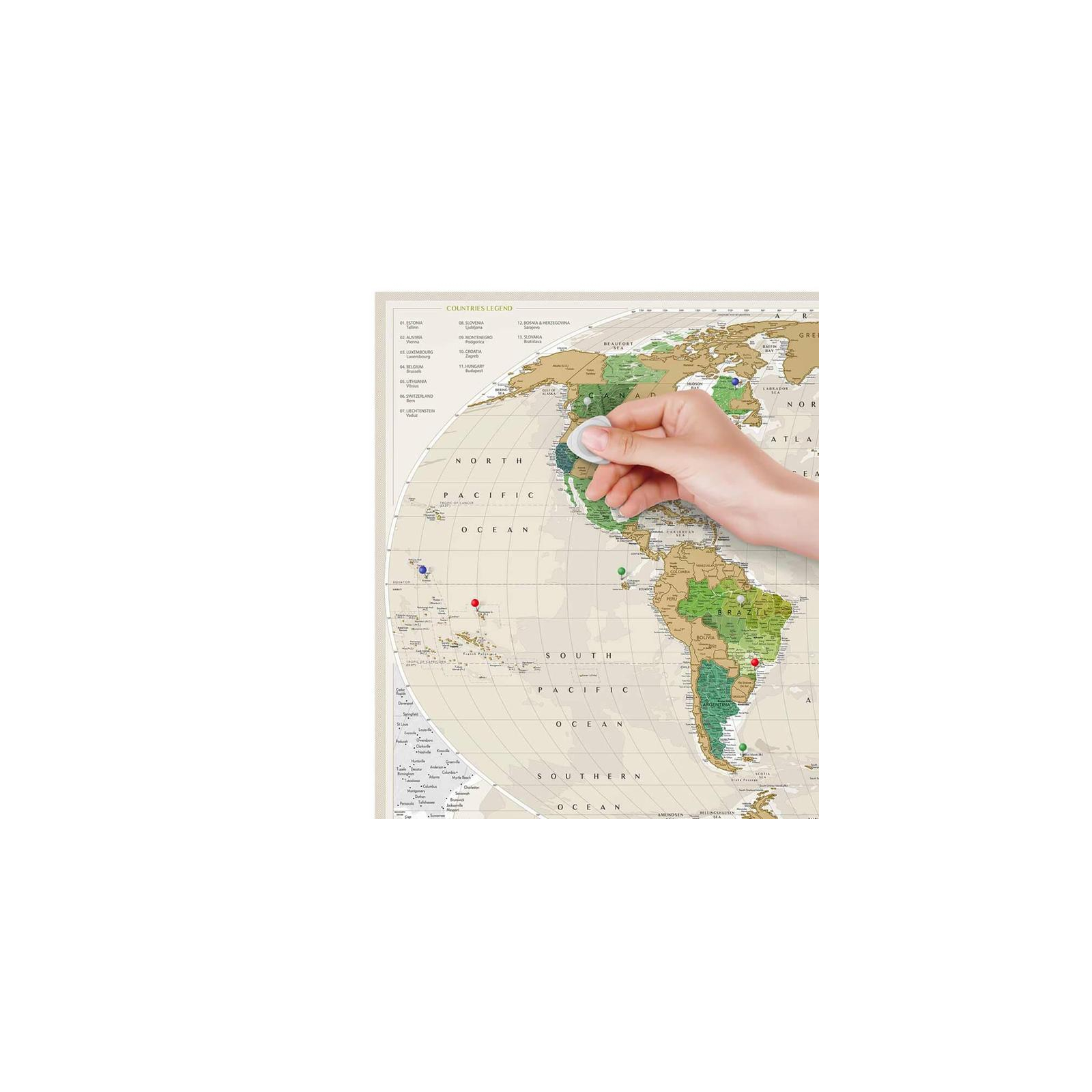 Скретч карта 1DEA.me Travel Map Geography World (13029) изображение 4