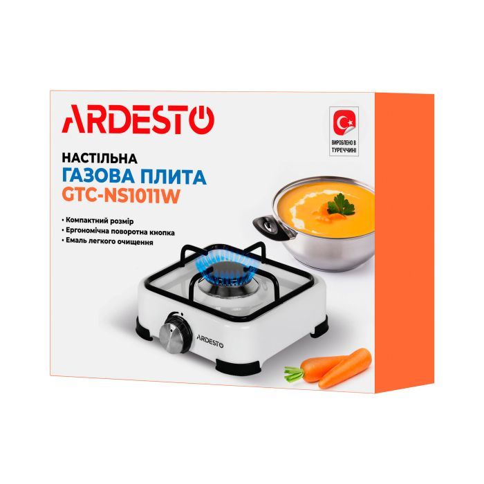 Настільна плита Ardesto GTC-NS1011W зображення 7