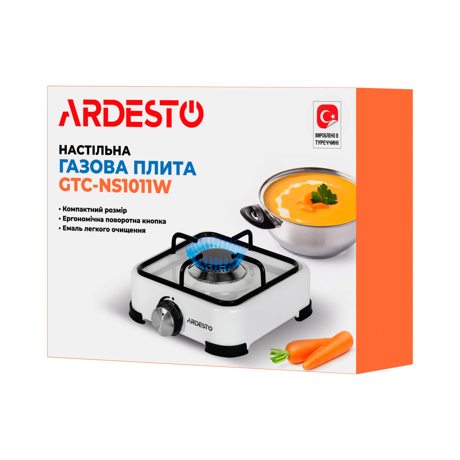 Настільна плита Ardesto GTC-NS1011W зображення 7