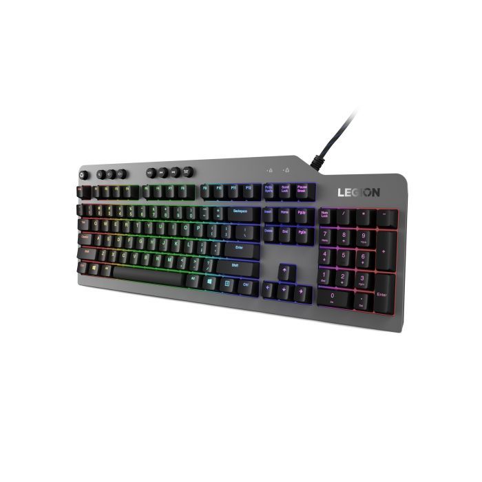 Клавиатура Lenovo Legion K500 RGB USB UA Black (GY41L16650) изображение 3