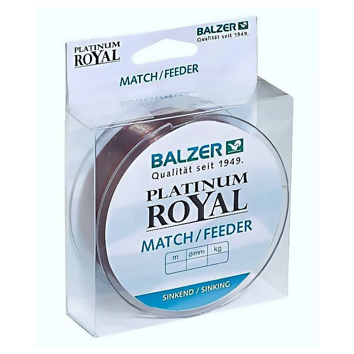 Леска Balzer Platinum Royal Match/Feeder 0.22мм 200м 4.60кг тонущая (12097 022)