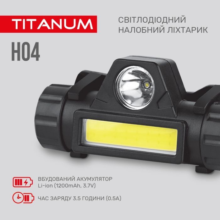 Фонарь TITANUM 200Lm 6500K (TLF-H04) изображение 8