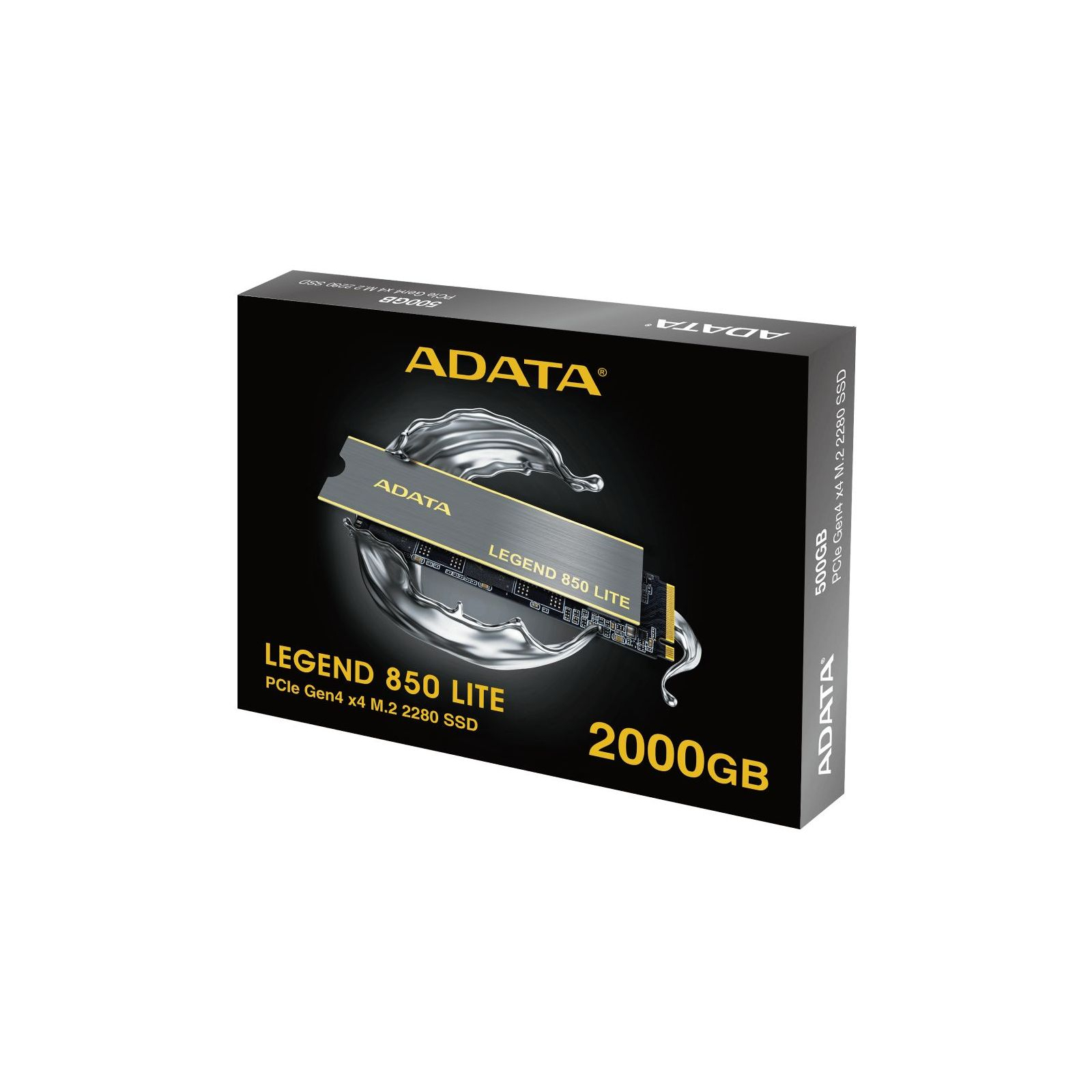 Накопитель SSD M.2 2280 500GB ADATA (ALEG-850L-500GCS) изображение 7