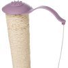 Дряпка (когтеточка) для котов Trixie Junior Столбик-лапа с игрушками 40х38х50 см светло-сиреневый (4011905429311) изображение 5