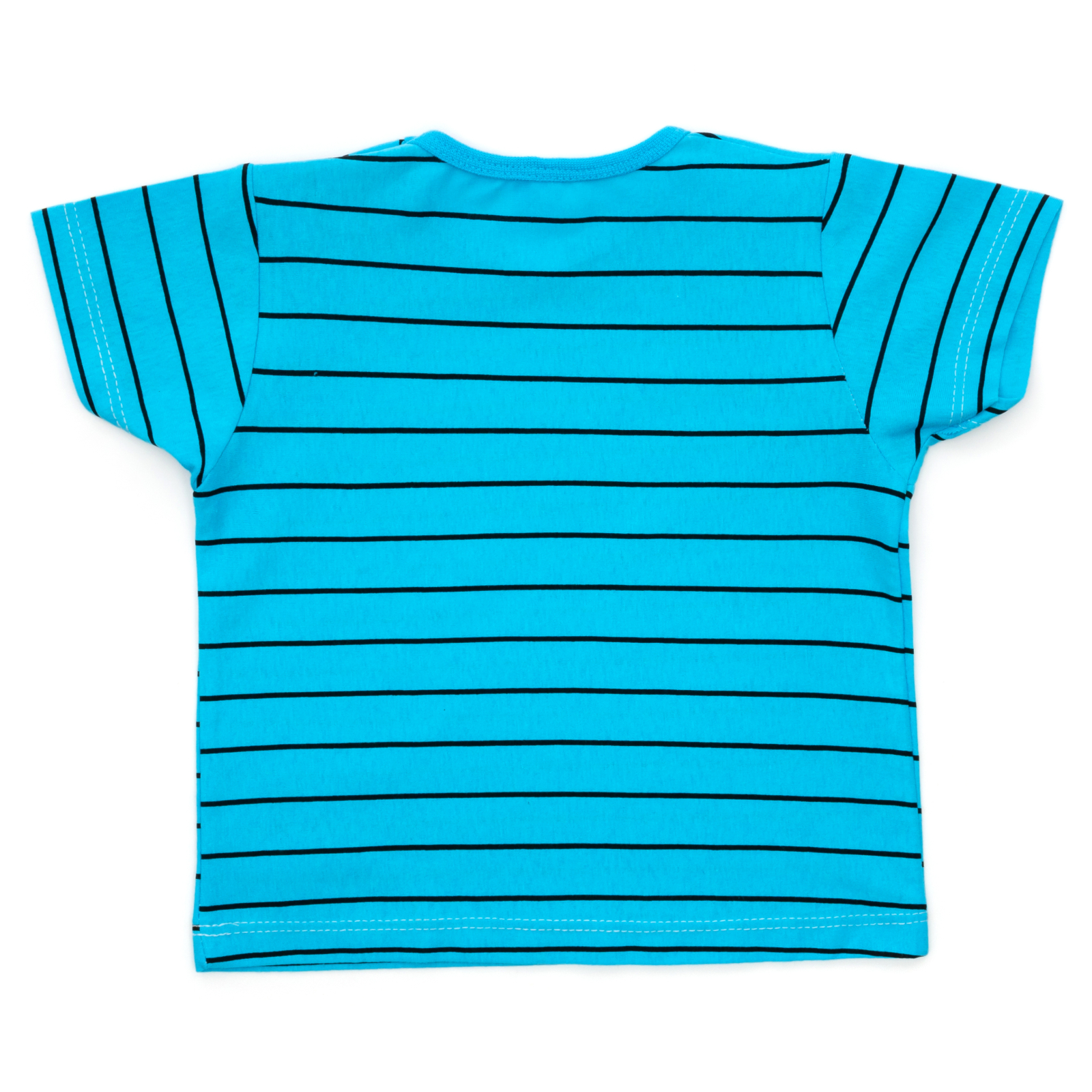 Футболка дитяча Breeze у смужку (791-86-blue) зображення 2