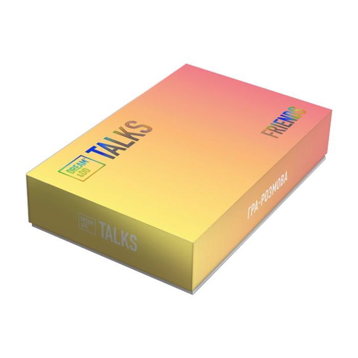 Настольная игра 18+ 1DEA.me Игра-разговор Dream&Do Talks - Friends edition, украинский (13196)