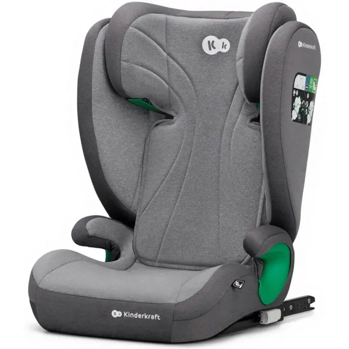 Автокресло Kinderkraft Junior Fix 2 i-Size Graphite Black (KCJUFI20BLK0000) (5902533921560)