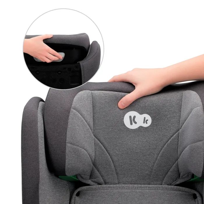 Автокресло Kinderkraft Junior Fix 2 i-Size Graphite Black (KCJUFI20BLK0000) (5902533921560) изображение 8