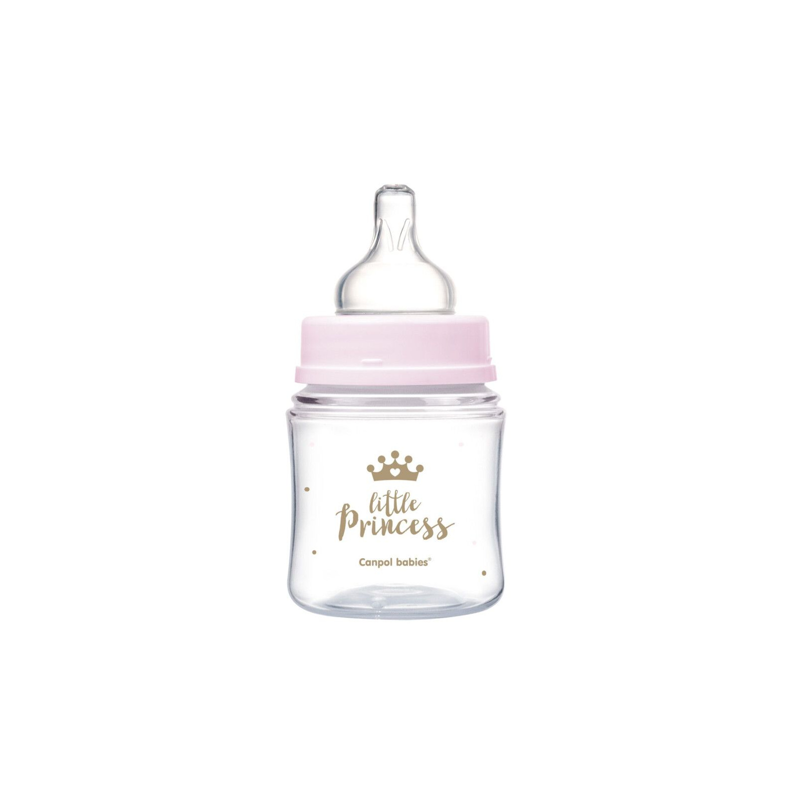 Набор для кормления новорожденных Canpol babies MINI Girl Бутылочка 120 мл и Пустышка (0310mix) изображение 4