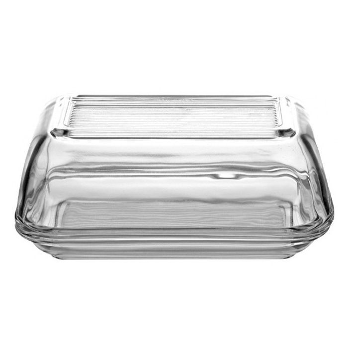 Маслянка кухонна Luminarc Butter Clear 17 см (N3913)