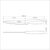Кухонный нож Tramontina Plenus Light Grey 152 мм (23424/136) изображение 2