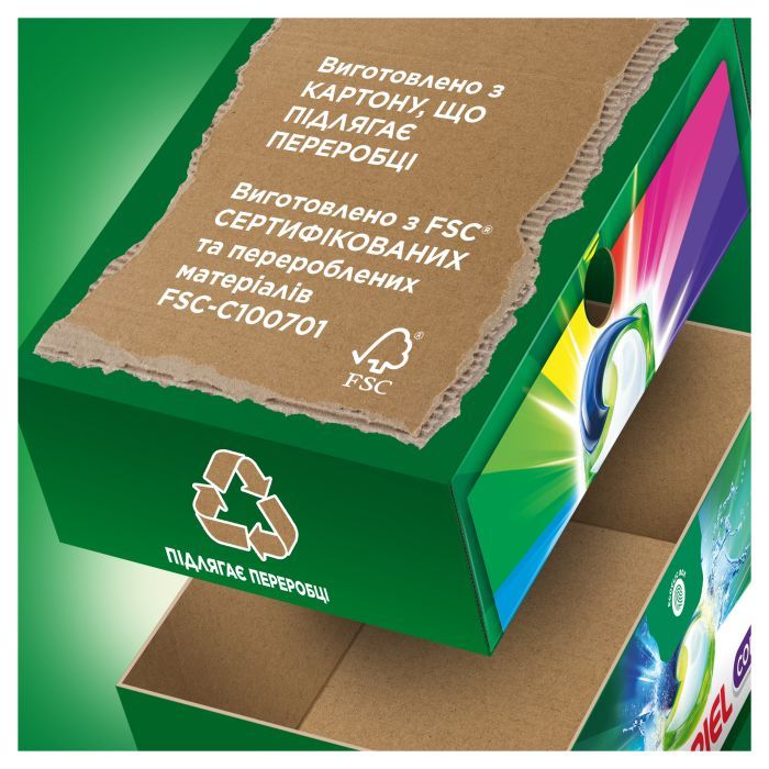Капсулы для стирки Ariel Pods Все-в-1 Color 23 шт. (4084500078710) изображение 5