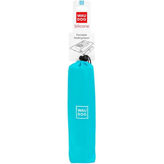 Посуд для собак WAUDOG Silicone Миска складана 385х230х50 мм жовта (50808) зображення 4