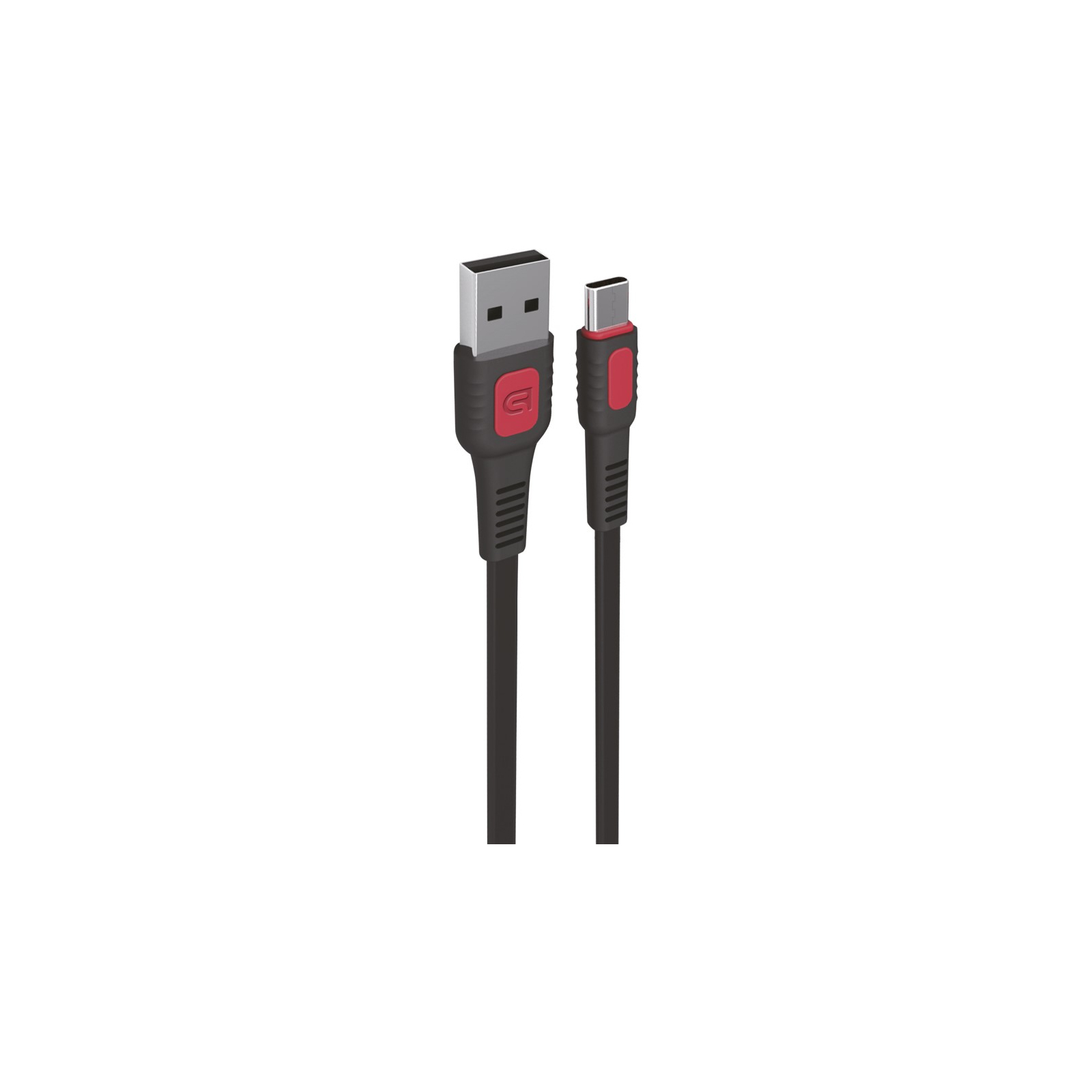 Дата кабель USB 2.0 AM to Type-C 1.0m AR15 2.4A black Armorstandart (ARM59536)