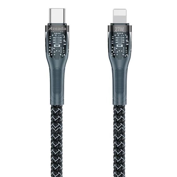 Дата кабель USB-C to Lightning Azeada Lotto PD-B89CL Proda (PD-B89 (C-L)-BK)