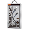 Дата кабель USB-C to Lightning Azeada Lotto PD-B89CL Proda (PD-B89 (C-L)-BK) изображение 2