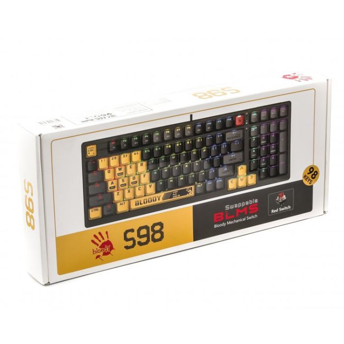 Клавиатура A4Tech Bloody S98 RGB BLMS Red Switch USB Sports Lime (4711421000406) изображение 10
