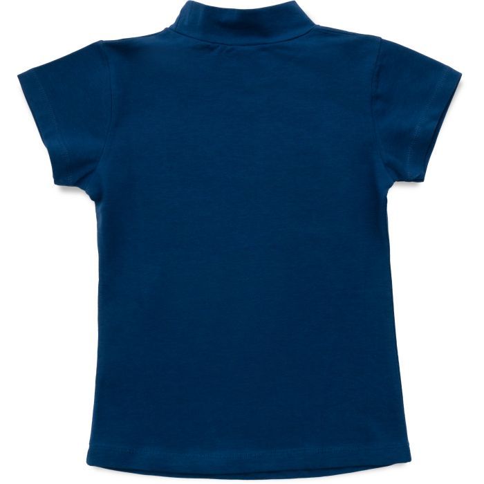Кофта дитяча Matilda водолазка з коротким рукавом (4832-164G-blue) зображення 2