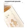 Пляшка для води Casno 690 мл KXN-1219 Помаранчева Гуси з соломинкою (KXN-1219_Orange) зображення 6